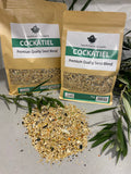 Tassie Bird and Poultry Supplies Premium Seed Blend for Cockatiel - Two Sizes!