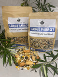 Tassie Bird and Poultry Supplies Premium Seed Blend for Large Parrots - Two Sizes!