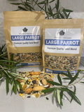 Tassie Bird and Poultry Supplies Premium Seed Blend for Large Parrots - Two Sizes!