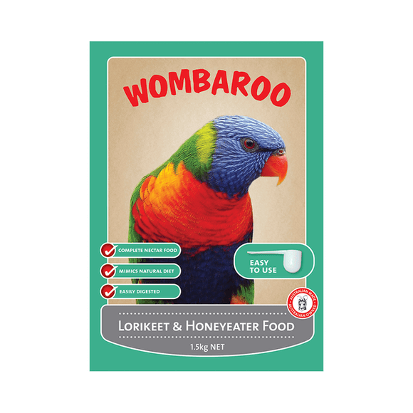 Wambaroo Lorikeet and Honeyeater Food 1.5kg