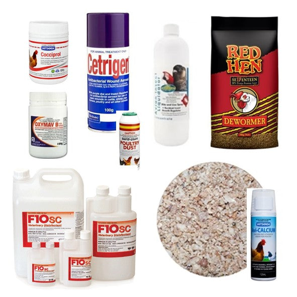 Poultry Healthcare + Husbandry Products – Tassie Bird and Poultry Supplies