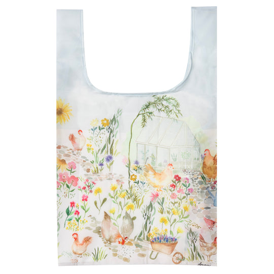 Garden Hens Shopping Tote Bag