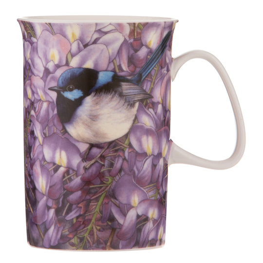Pretty Little Wren Wisteria Mug
