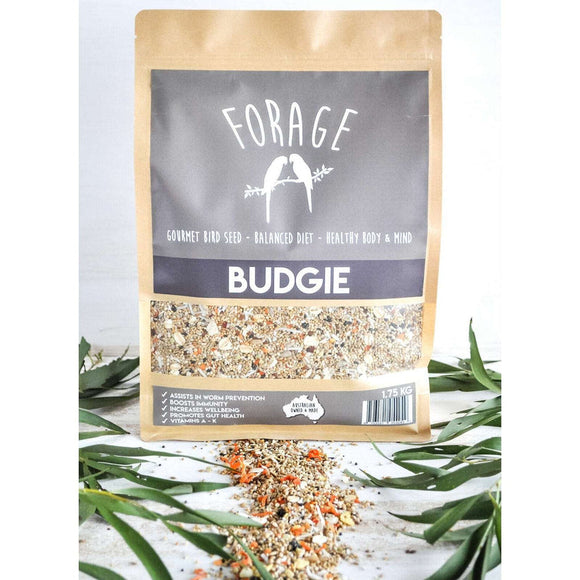 Forage Gourmet Seed Budgie 1.75kg - NEW SIZE!