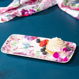 Birds + Blooms Rectangular Platter