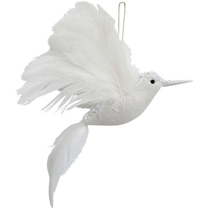 Hanging Bird White