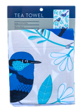 Tea Towel - Blue Wren