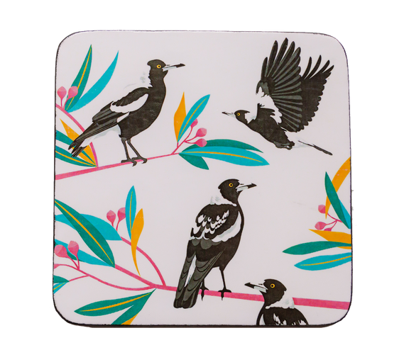 Coasters (Set of 4) - Magpies