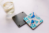 Coasters (Set of 4) - Blue Wren