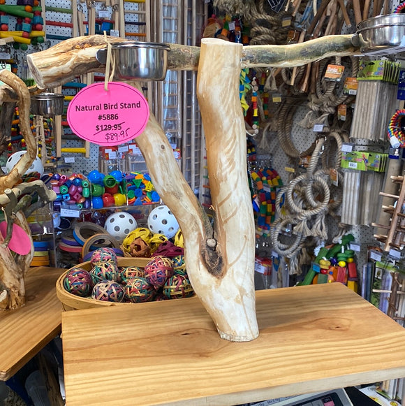 Natural Bird Stand