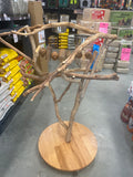 Large Natural Bird Stand
