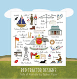 Red Tractor Designs Magnet "This is Australia"