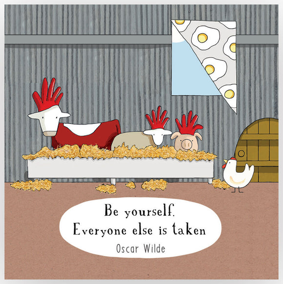 Red Tractor Designs Magnet 