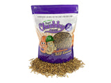 Chubby Mealworms -  Dried Mealworms and Black Soldier Fly Mix - Three Sizes!