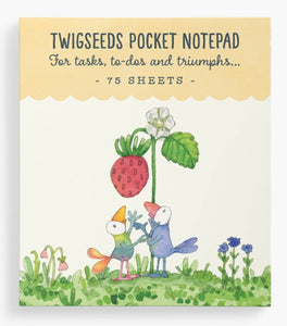 Twigseeds Pocket Notepad - Strawberry