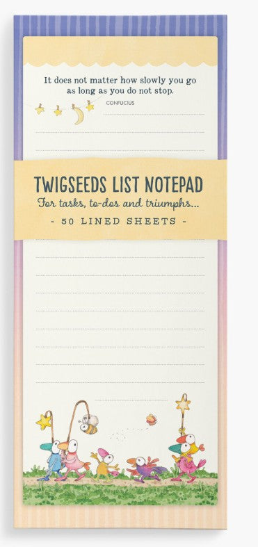 Twigseeds List Notepad - Lanterns