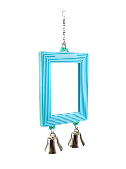 Avian Care Bird Toy Mirror with Bells