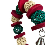 Christmas Candy Cane Bird Shredder