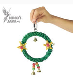 Christmas Wreath Bird Toy