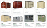 We Proudly offer Gardenstar Aviaries and Sheds!