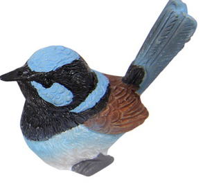 Blue Wren Garden Decor