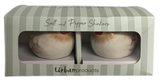 Chicken Salt & Pepper Shakers White