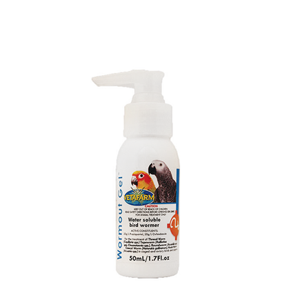 Vetafarm Wormout Bird All Wormer Gel 100ml