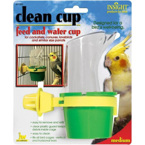 JW Insight Clean Cup Feed and Water - Medium