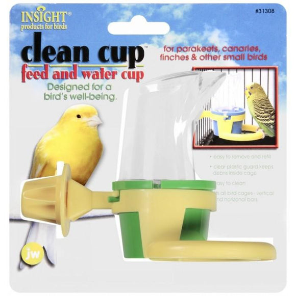 JW Insight Clean Cup Feed and Water - Small