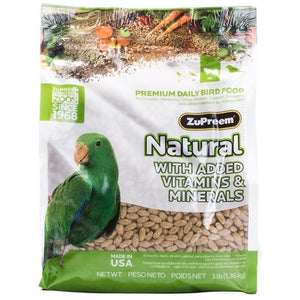 ZuPreem Natural Pellets Medium/Large