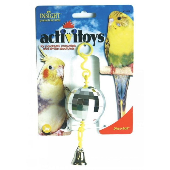 JW Insight BIRD TOY DISCO BALL