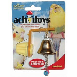 JW Insight BIRD TOY HANGER WITH SMALL BELL