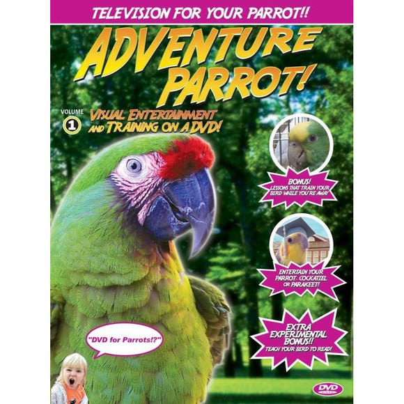 ADVENTURE PARROT DVD  1 Run Time 60 mins