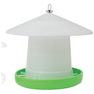 Poultry Feeder with Weather Cover