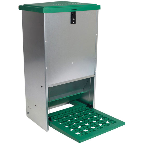 Poultry Feeder Feed-O-Matic Treadle Feeder 20kg