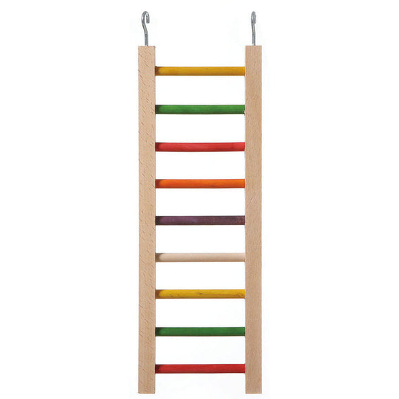 Local Poutry Ladder Feathered Friends Parrot Ladder 9 Rungs – Tassie Bird and Poultry Supplies