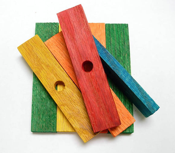 Wooden Slats - Coloured