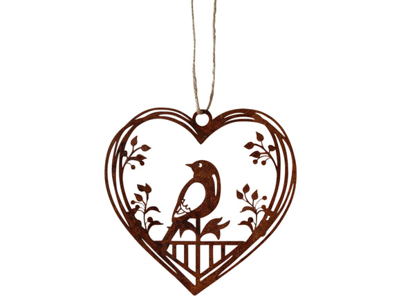 Metal Heart Decor