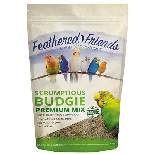 Scrumptious Budgie Premium Mix - TWO SIZES!