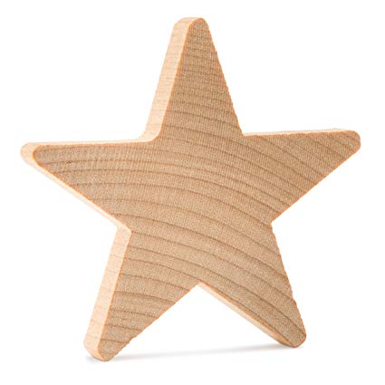 Wooden Star Shape 2