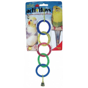 JW Insight Bird Toy Olympia Rings