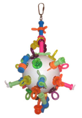 Nuts, Bolts and Binky Bird Toy