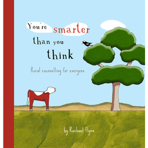 Red Tractor Designs "You're Smarter Than You Think" Hardcover Quote Book