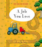 Red Tractor Little Quote Book "A Job You Love"