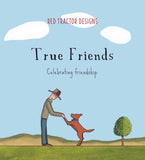 Red Tractor Little Quote Book "True Friends"