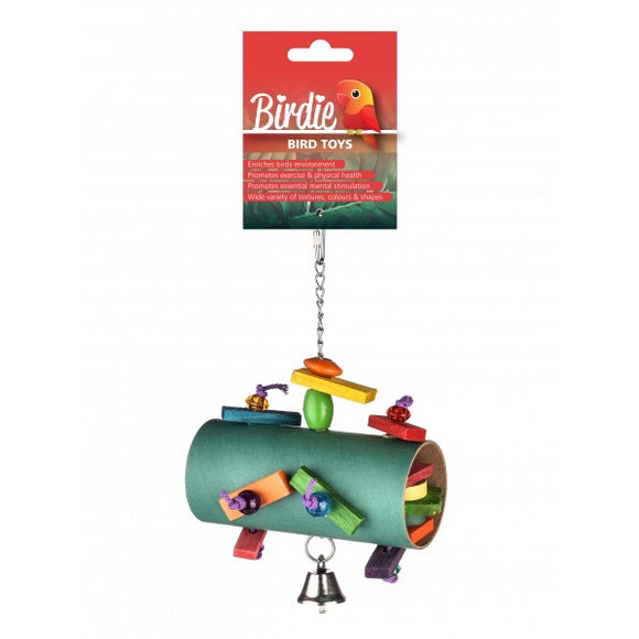 Birdie Foraging Barrel of Surprises Toy