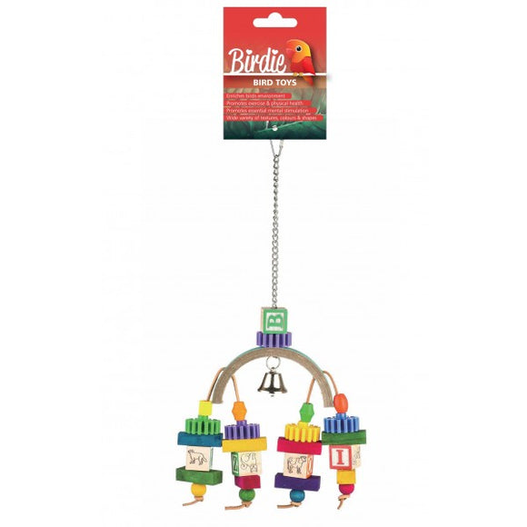 Birdie Rainbow Bridge Block Toy