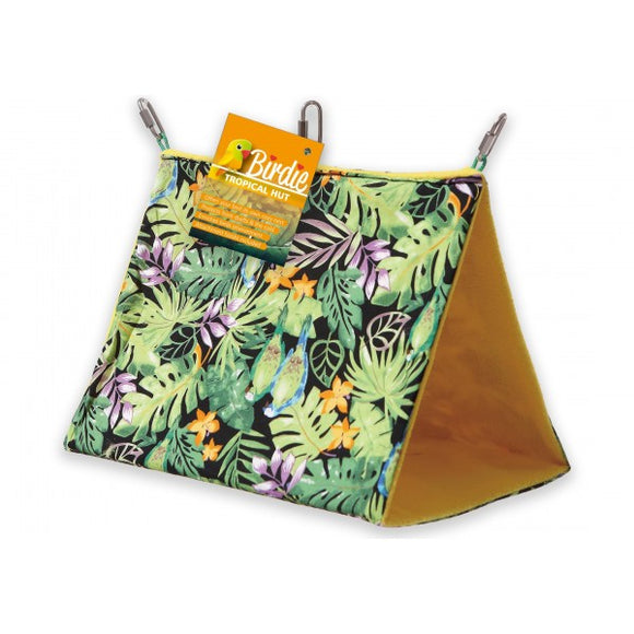 Birdie Tropical Bird Hut - Four Sizes