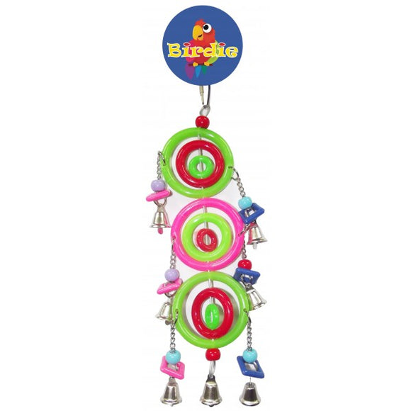 Birdie Plastic Ring and Bell Display