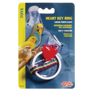 Living World Heart Keyring Toy